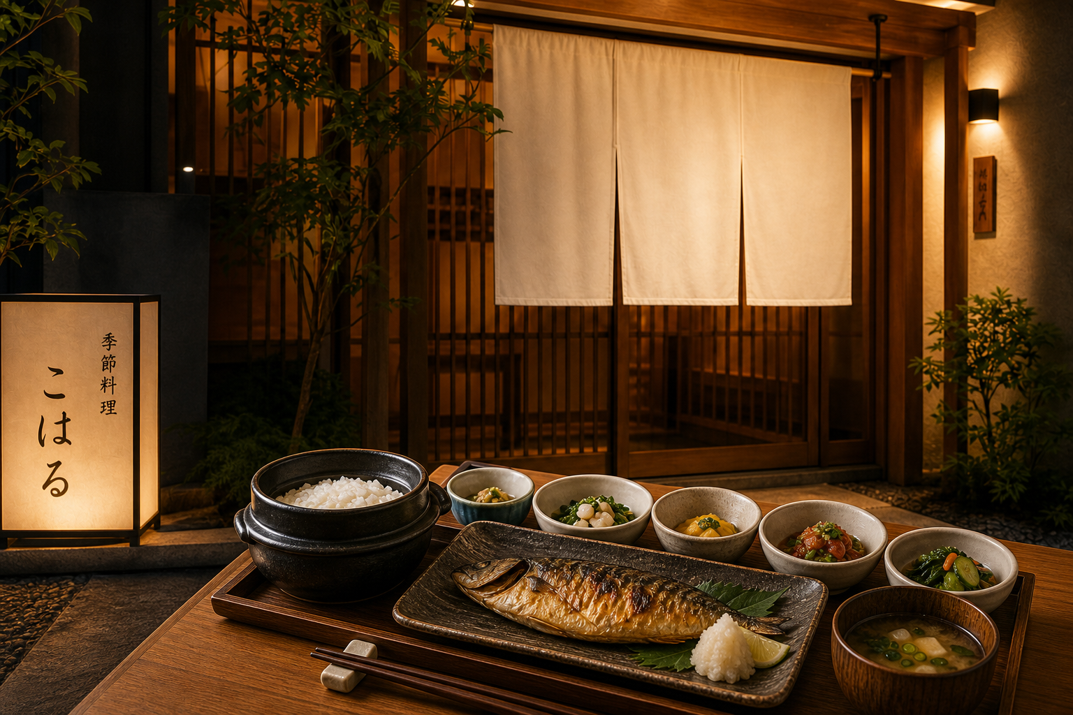 季節料理 こはるのメインビジュアル